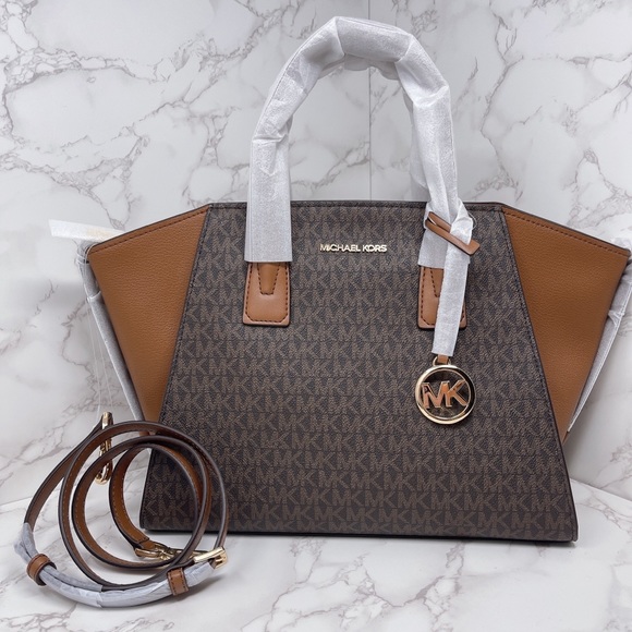 Michael Kors Avril Large Satchel and Wallet - Picture 2 of 13